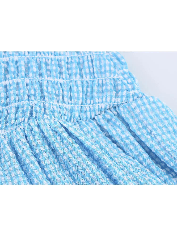 Women's Sweet Plaid Dress