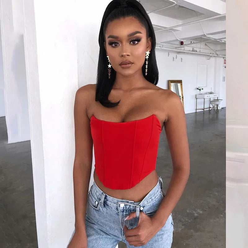 Sleeveless Off Shoulder
