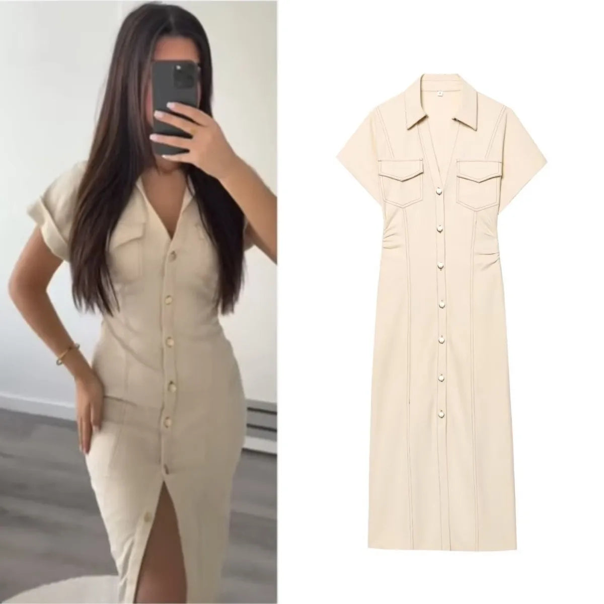 slim elegant dress