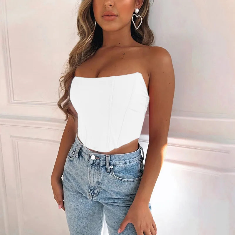 Sleeveless Off Shoulder