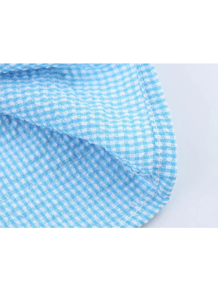 Women's Sweet Plaid Dress