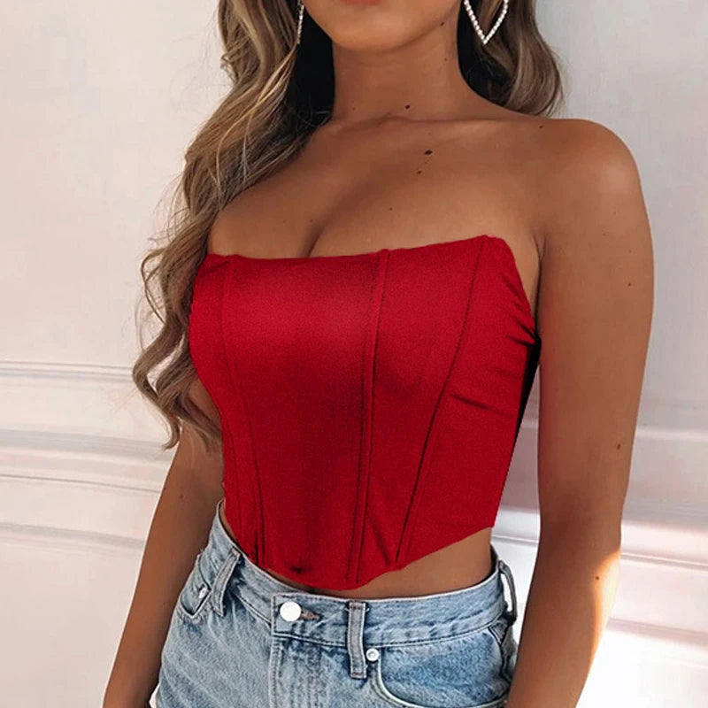 Sleeveless Off Shoulder